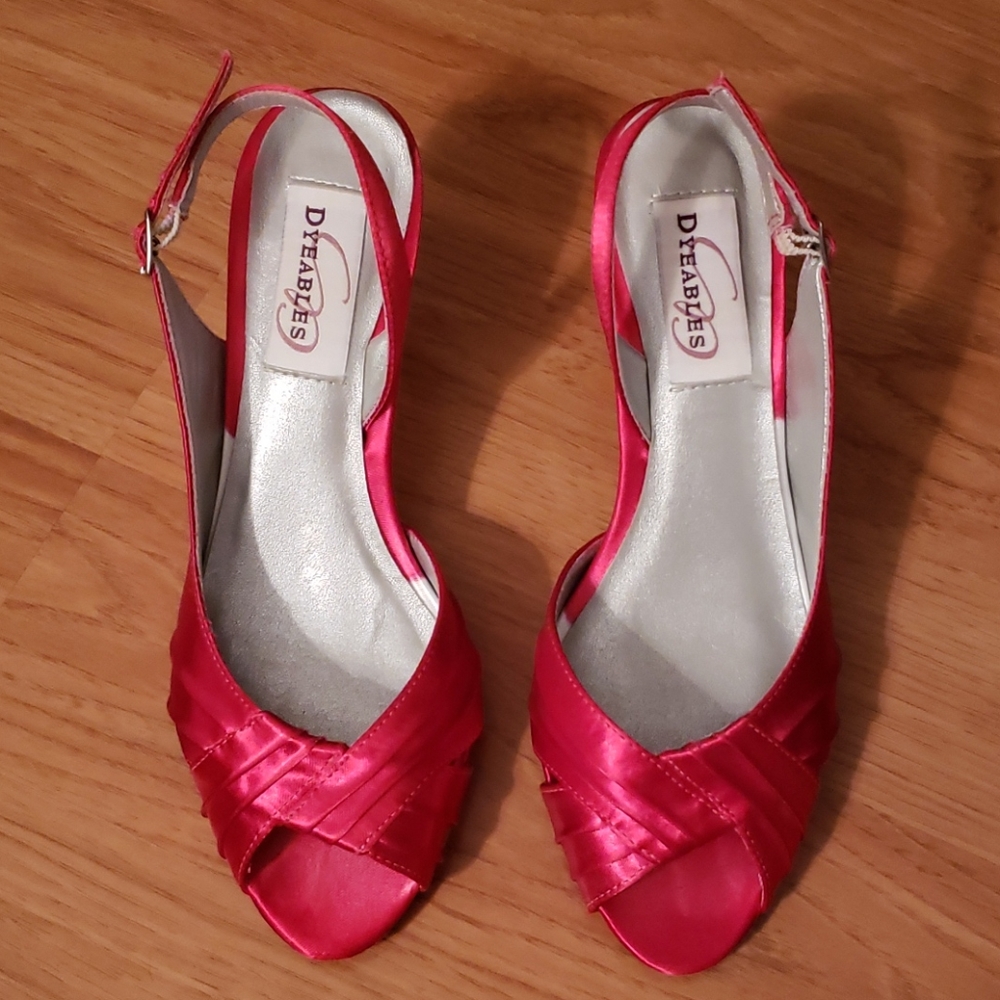 Pink heels